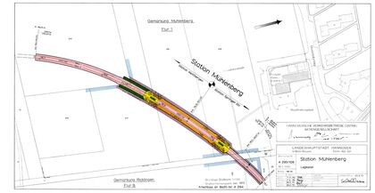 Lageplan Mühlenberg, A 293/108