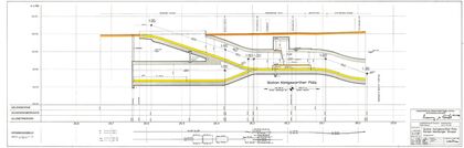 Längsschnitt Königsworther Platz Rampe Nienburger Str., C 250/209