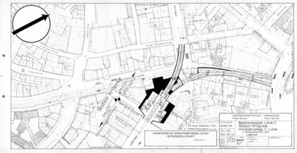 Bestandsplan Markthalle Kröpcke C-Ebene, A 202/121