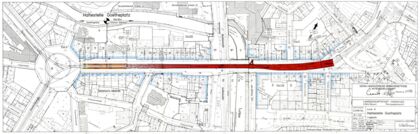 Lageplan Goetheplatz und Rampe Goethestr., D 208/124