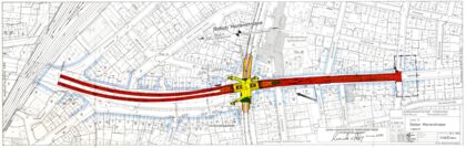 Lageplan Marienstraße, D 205/113