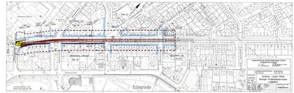 Lageplan Lister Platz Rampe Podbielskistraße, A 206/105